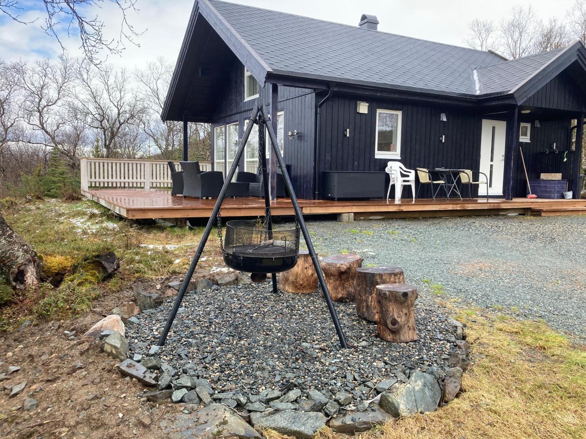 Villa Karistua à Hansnes Extérieur photo
